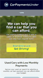 Mobile Screenshot of carpaymentsunder.com